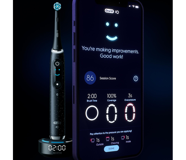 Oral-B Szczoteczka magnetyczna iO10 (czarna) - 1131216 - zdjęcie 3